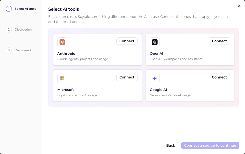 Select AI tools step